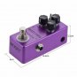 MOSKY CRAZY TONE RIOT Distortion +PDC-3 Cable Mini Guitar FX Pedal True Bypass