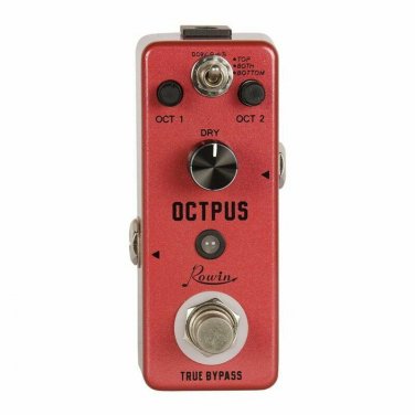 Rowin Octpus Octaver LEF-3806 Digital Micro Guitar Effect Pedal New
