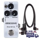 MOSKY Obsessive Overdrive + PDC-3 Split Cable Guitar Effect Pedal True Bypass