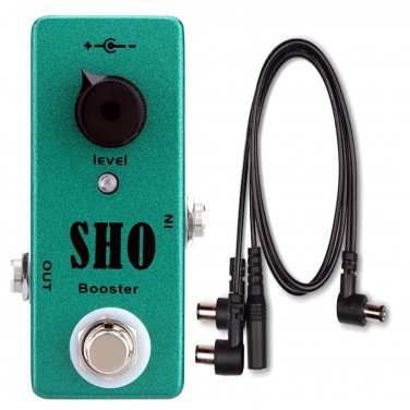 Mosky SHO Booster + PDC-3A Mini Guitar Effect Pedal Upgraded ZVEX SUPER HARD ON