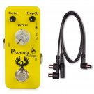 Movall MP-317 Phoenix wings Tremolo Mini Pedal + 3 Way PDC Power Quality Cable
