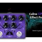 Caline CP-80 Reverb Delay Pedal Purple Repeat Electric Guitar Effect Pedal New