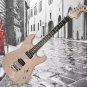 Fishbone Natural Super Player ST Full Size Guitar with Floyd