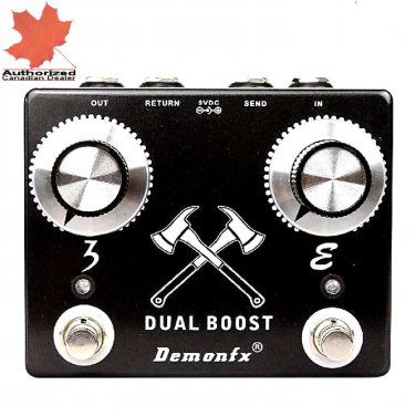 Demonfx Dual Booster with FX Loop Guitar Effect Pedal