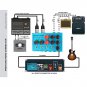 Mosky Bright Flame DI Box Effect Pedal Pre-amp Simulator Power Amp Simplifier