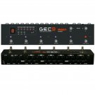 MOEN GEC9 V2 Guitar Pedal FX Switcher 9 Loop Foot Controller Routing System + DC