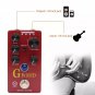 Mosky G IV RED Distortion/Overdrive/Preamp 4 Mode Guitar Effect Pedal