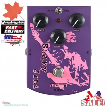 MOEN MO-VB Shaky Jimi LATEST VERS Vintage Vibe Vibrato Chorus Guitar Pedal CA