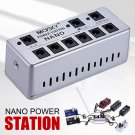 Mini Power Supply NANO Power Station For Guitar Effects Pedal 8 isolated outputs