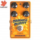 Caline Orange Burst Overdrive CP-18 Guitar Effect Pedal New Design True Bypass