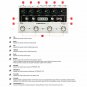 Mooer Preamp Live Digital Preamp Pedal Preamplifier12 Channels Pre & Post New
