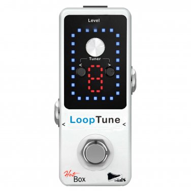 Hot Box Loop Tune Tuner & Looper Guitar Pedal Recording Tuning 40 mins 9 Waves