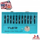 YUER Band Controller 10 Band EQ Guitar Effect Pedal True Bypass YF-40 New  CA