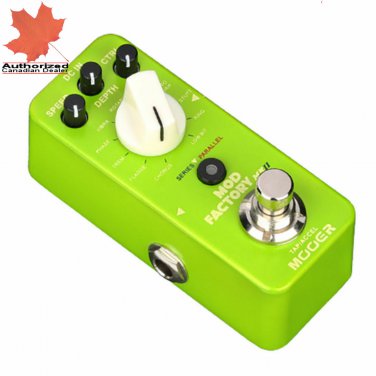 Mooer Mod Factory MKII Modulation 11 Algorithms Micro Guitar Effects Pedal CA