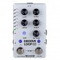 Mooer Groove Loop X2 Looper Drum Machine Guitar Effector + Power Supply