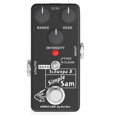 Simple Sam Schwepa B MICRO Bass/Guitar Dynamic Envelope Effects Pedal True Bypas