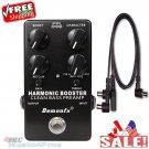 Demonfx Harmonic Booster +PDC 3A Power Cable Clean Bass Guitar Pre-amp Pedal NEW