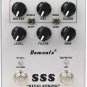 Demonfx SSS Steel String Supreme + PDC 3A Power Split Cable Guitar Effect Pedal