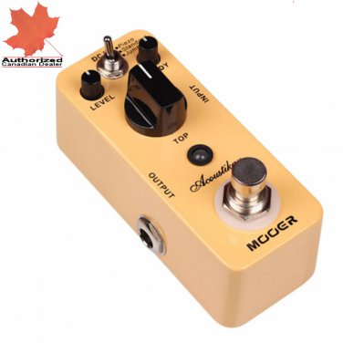 Mooer Acoustikar Acoustic Guitar Simulator Micro Guitar Effects Pedal
