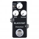 Upgraded Mini RAT Distortion Guitar Effects Pedal LM308 chip based on ProCo RAT