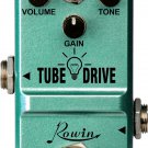 Rowin Tube Drive NANO Series LN-328 Tube Scream Overdrive Tones True Bypass