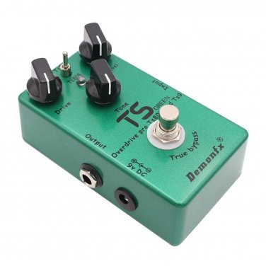 Hand-wired Guitar Effect TS Green PRO Overdrive Upgraded TS9 TS808 Tube Screamer