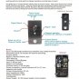 Demonfx 66 Boost Pedal w/ Channel Switch latch Guitar Effect Pedal Fast US Ship