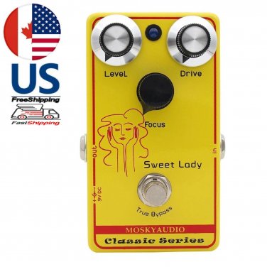 Mosky Sweet Lady Hand-wired Overdrive Sweet Honey Style PRO Guitar Effect Pedal