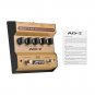 JOYO AD-2 Portable Preamp DI Box Acoustic Guitar Effect Pedal 2-Band Balance
