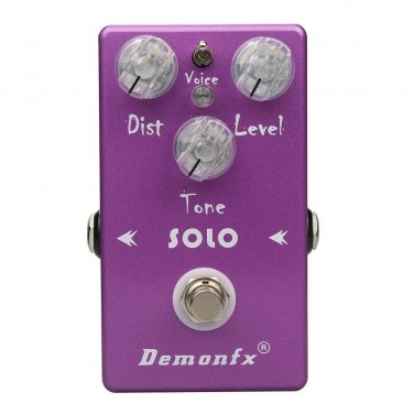 DemonFx SOLO High quality Guitar Effect Pedal HIGH GAIN DISTORTION
