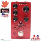 Mosky Crunch Pro Distortion Guitar Pedal 4 Modes w/VOL,TONE,GAIN, PRES Button CA