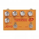 JOYO R-21 TORNADO Dual Chan Drive + Boost Guitar/Bass Pedal Independent switch