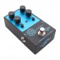 Fanmuzk Red Eye Analog Bass Drive Distortion Effect Pedal with Blend Control