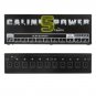 Caline Power 5 Isolated Pedal Power Supply 10 Outputs Portable Low Noise Design