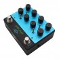 Fanmuzk SBK MAX Preamp Pedal Bass Distortion 4-band EQ Speaker Cabinet Emulation