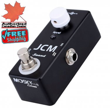 Mosky JCM II Guitar Effect Pedal Distortion M-Shall Tone True Bypass