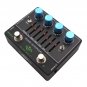 Fanmuzk Rome Warrior Bass Preamp Pedal 6-Band Graphic EQ Headphone Out AUX In