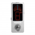 KALAMATA OLIVE Silver Tuner ROOTS Series Mini Chromatic Guitar Bass Violin Tuner