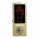 KALAMATA OLIVE Gold Tuner ROOTS Series Mini Chromatic Guitar Bass Violin Tuner