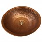 Textured Bronze Rustic Bathroom Copper Dome Sink Kitchen Construction Alteration