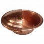 Polished Copper Foot Rub Soaking Bath Wash Massage Spa Therapy Pedicure Bowls