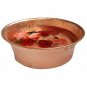 Polished Copper Foot Rub Soaking Bath Wash Massage Spa Therapy Pedicure Bowl