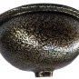 Light Weight Gold Vein Hand Hammered Metal Bathroom RV Trailer Cabin Sink 12"Dia