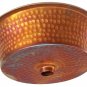 Rainbow Bathroom Copper Pan Panning Sink House Wash Basin Decor
