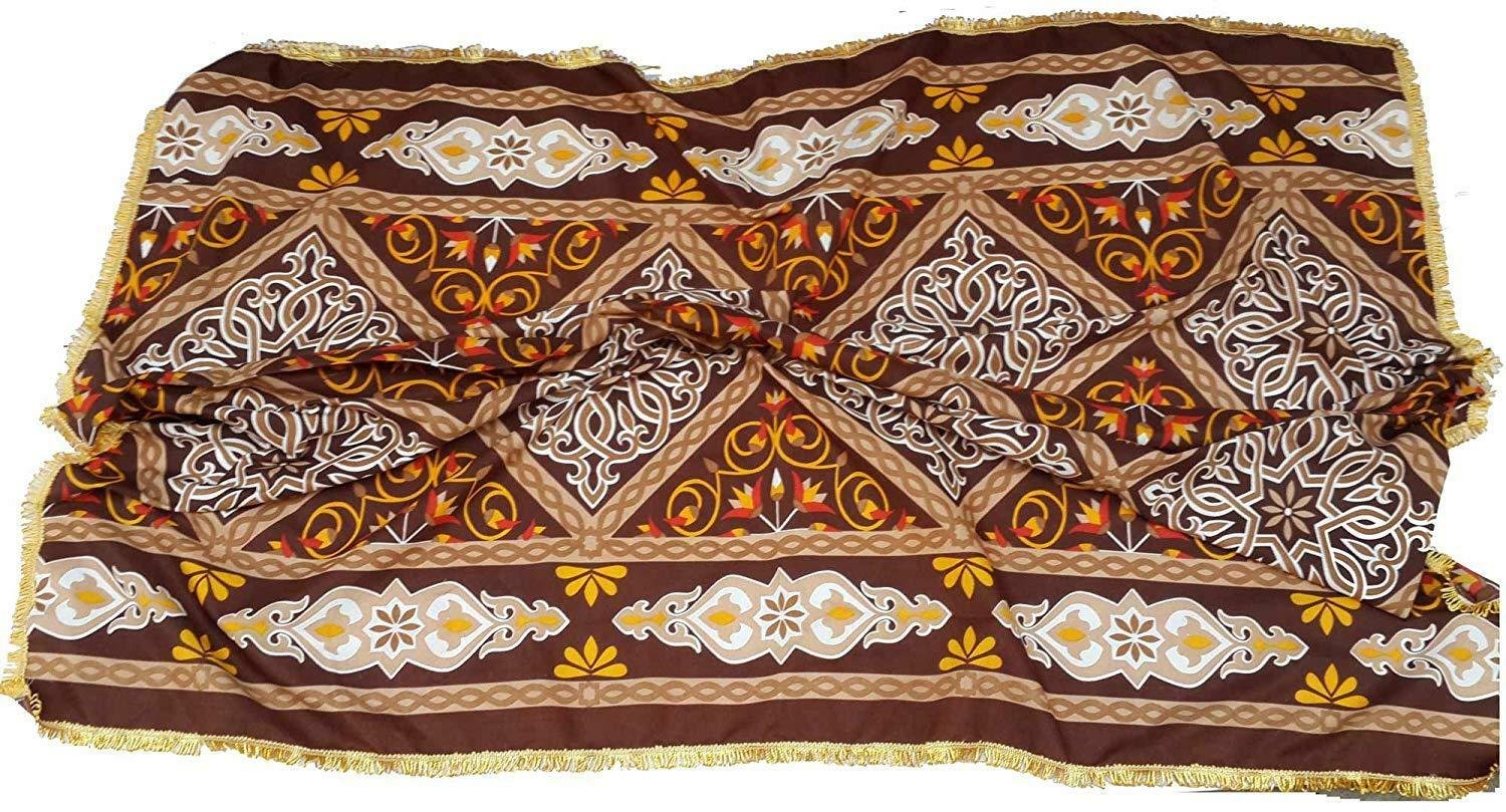 Ethnic Tribal Egyptian Ramadan Checkers Lotus Fabric Pillows Bags Handcrafts