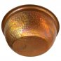 Hand Hammered Pure Copper Fruit Punch bowl