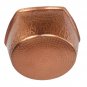 Hexagonal Bare Copper Foot Bath Massage Spa Beauty Salon Therapy Pedicure Bowl