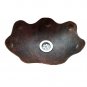 Rustic Industrial Copper Vessel Bathroom Gear Oval Sink Toilet Renewal Remodel