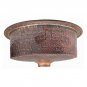 Rustic Industrial Pan Panning Copper Vessel Bathroom Sink Wash Basin