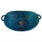 Rustic Aged Green Copper Bathroom Sink Basin Bathtub Boat Canoe Washbasin Bowl